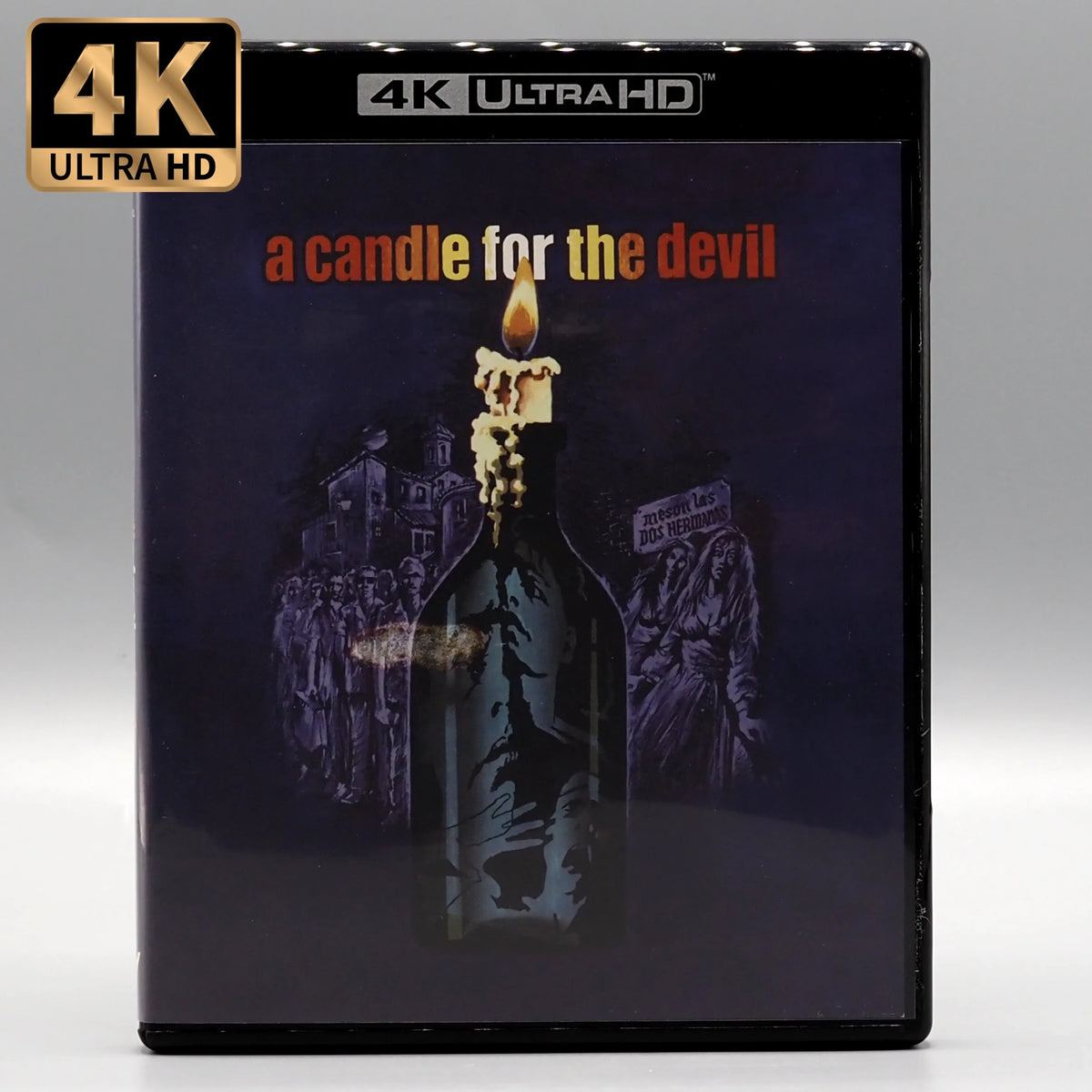 Front case of A Candle for the Devil [4K Ultra HD + Blu-ray]