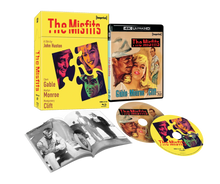 Box contents of The Misfits (1961) Limited Edition Hardbox [4K Ultra HD + Blu-ray] (Australian Import)