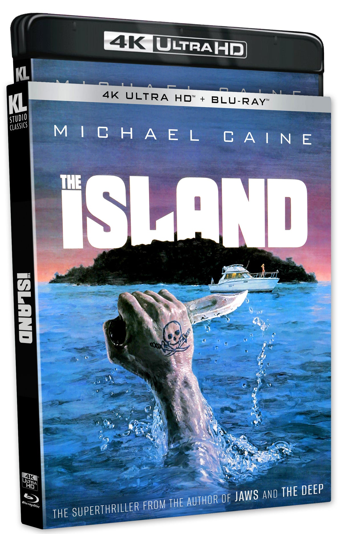 Front cover of The Island [4K Ultra HD + Blu-ray]