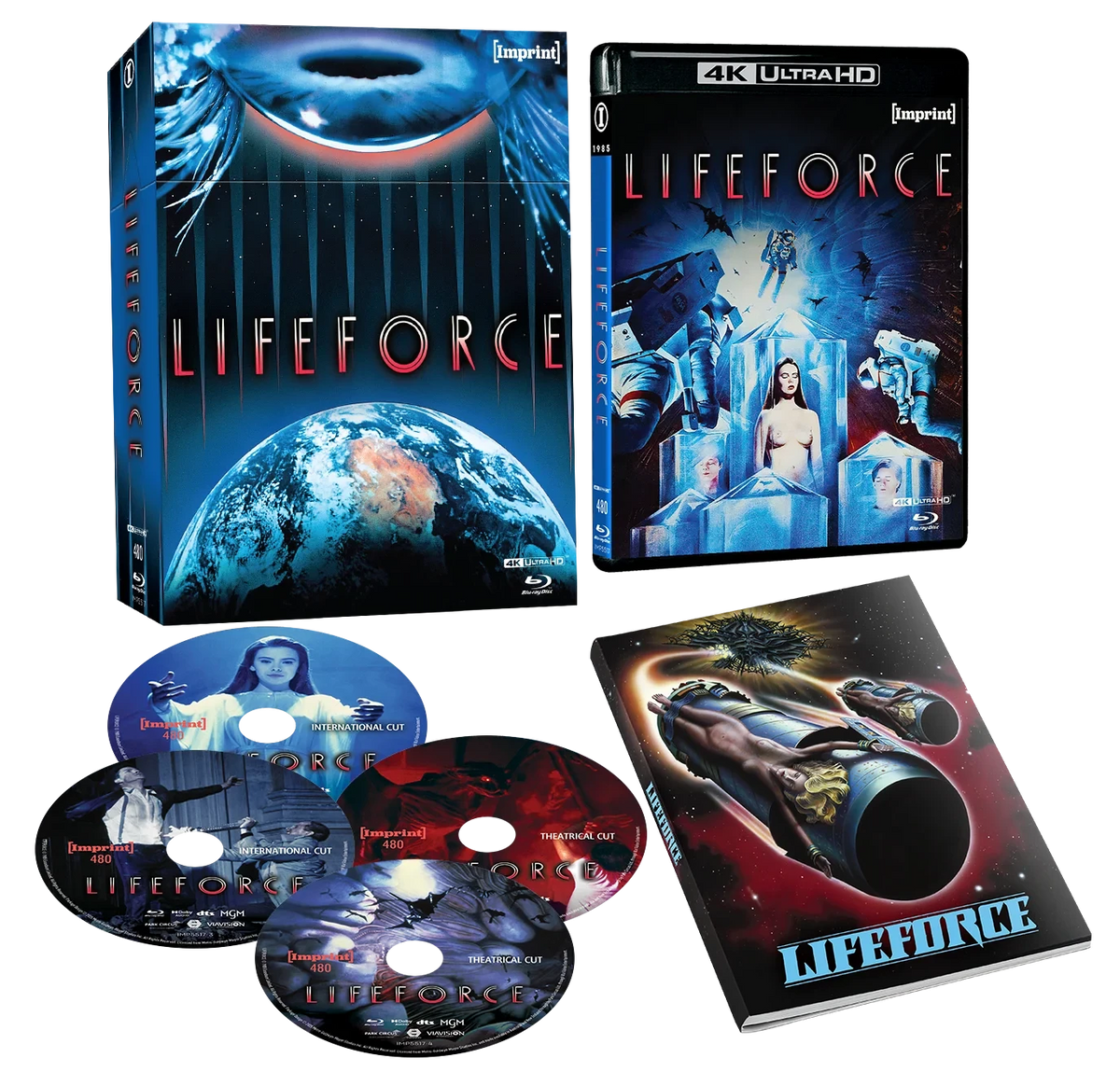 Packshot of Lifeforce (1985) Limited Edition Hardbox [4K Ultra HD + Blu-ray] (Australian Import)