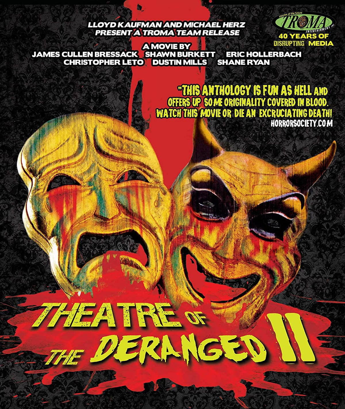 Front cover of Theatre of the Deranged II [Blu-ray]