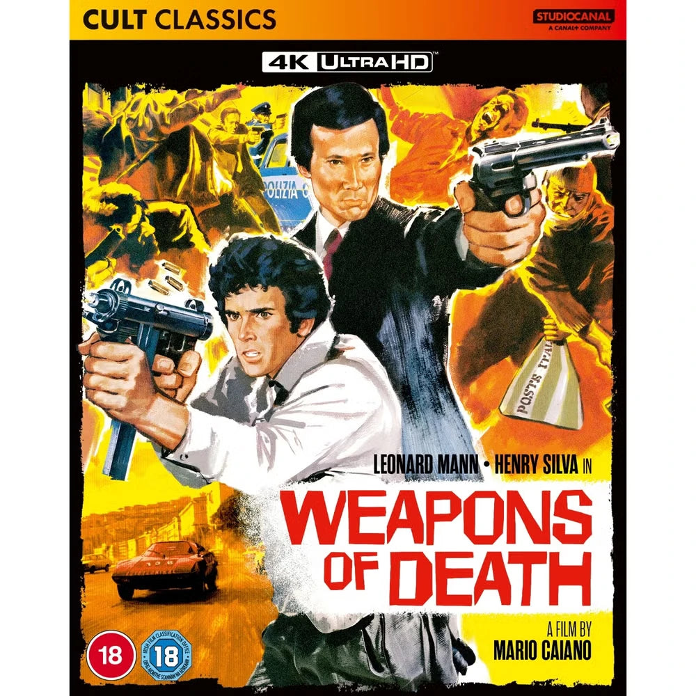 Front cover of Weapons of Death (UK Import) [4K Ultra HD]