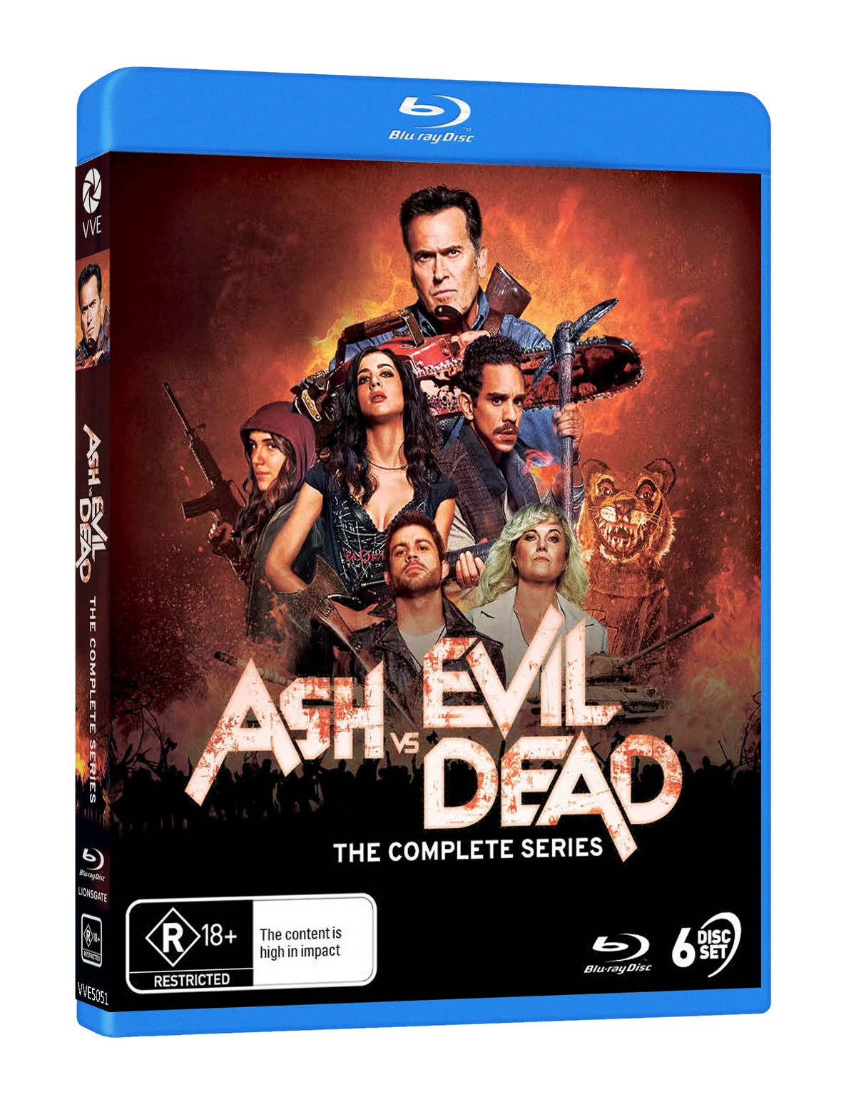 Front cover of Ash vs Evil Dead: The Complete Series [Blu-ray]