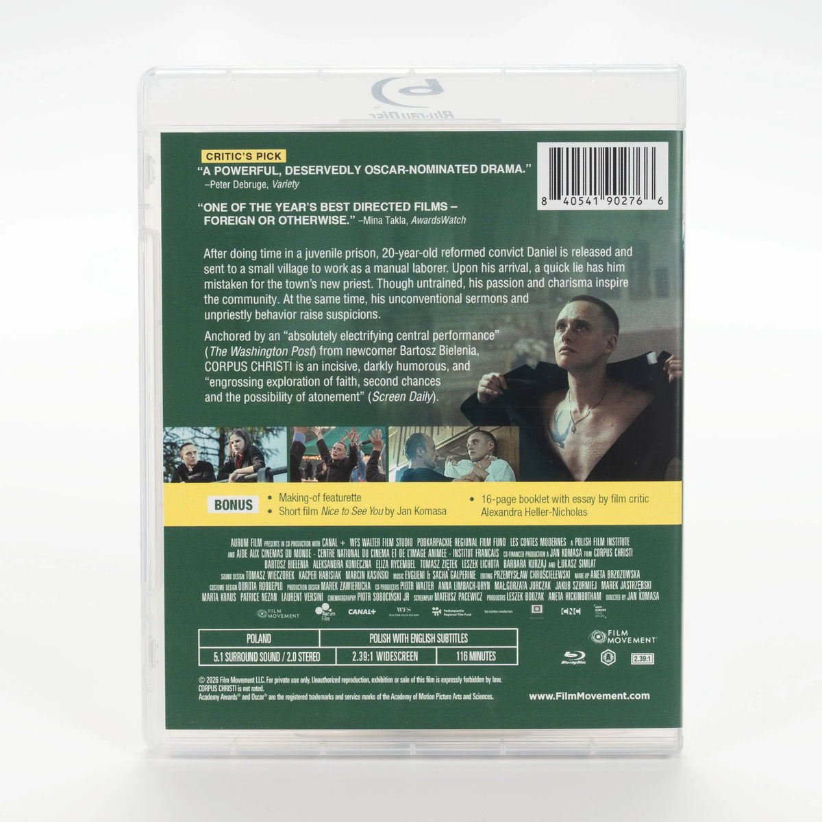Back case of Corpus Christi [Blu-ray]