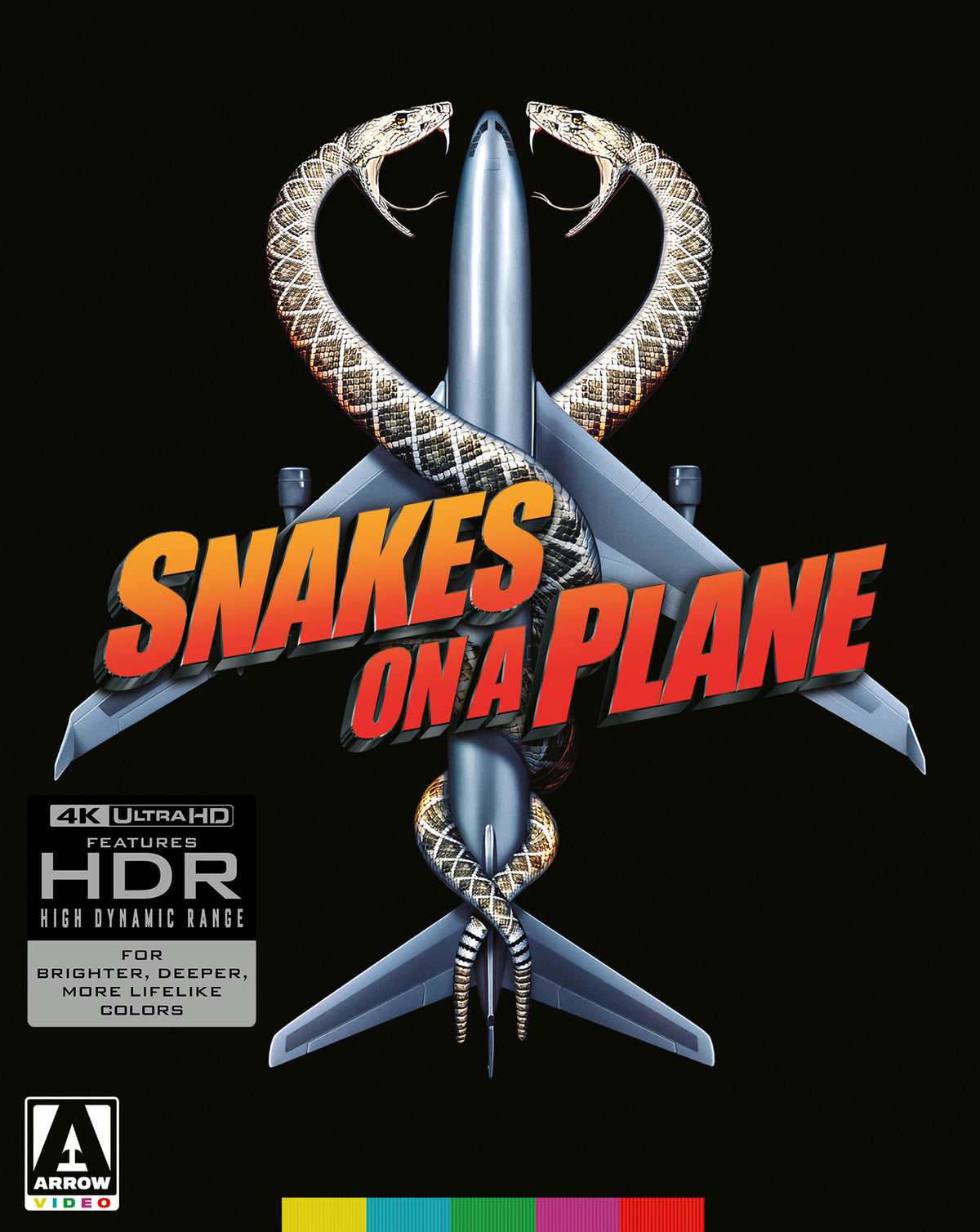 Front cover of Snakes On A Plane [Limited Edition] [4K Ultra HD]