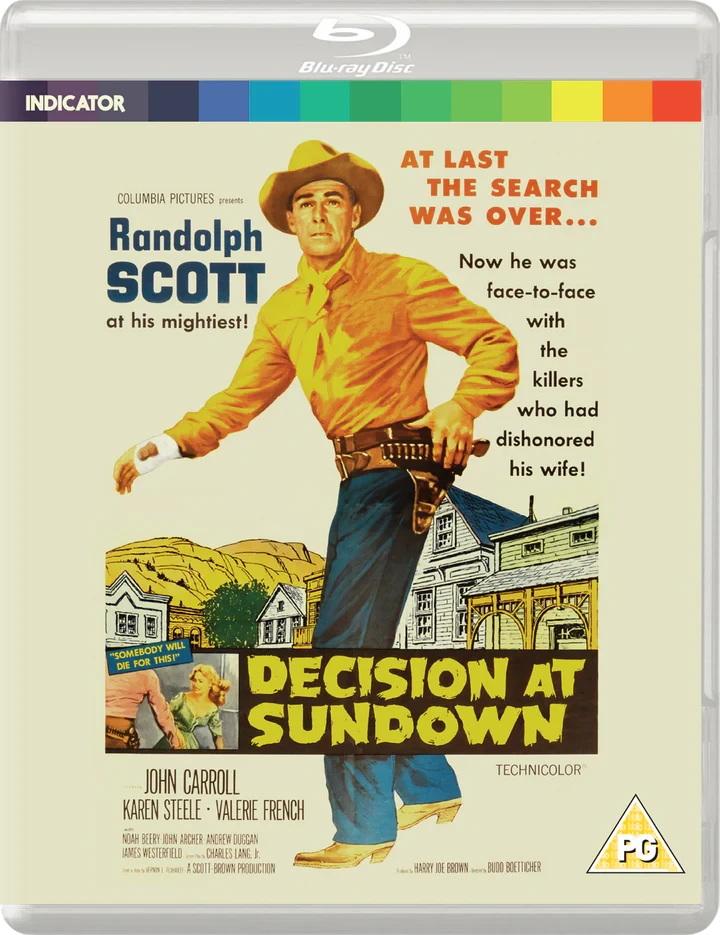 Front cover of Decision At Sundown (UK Import) [Blu-ray]