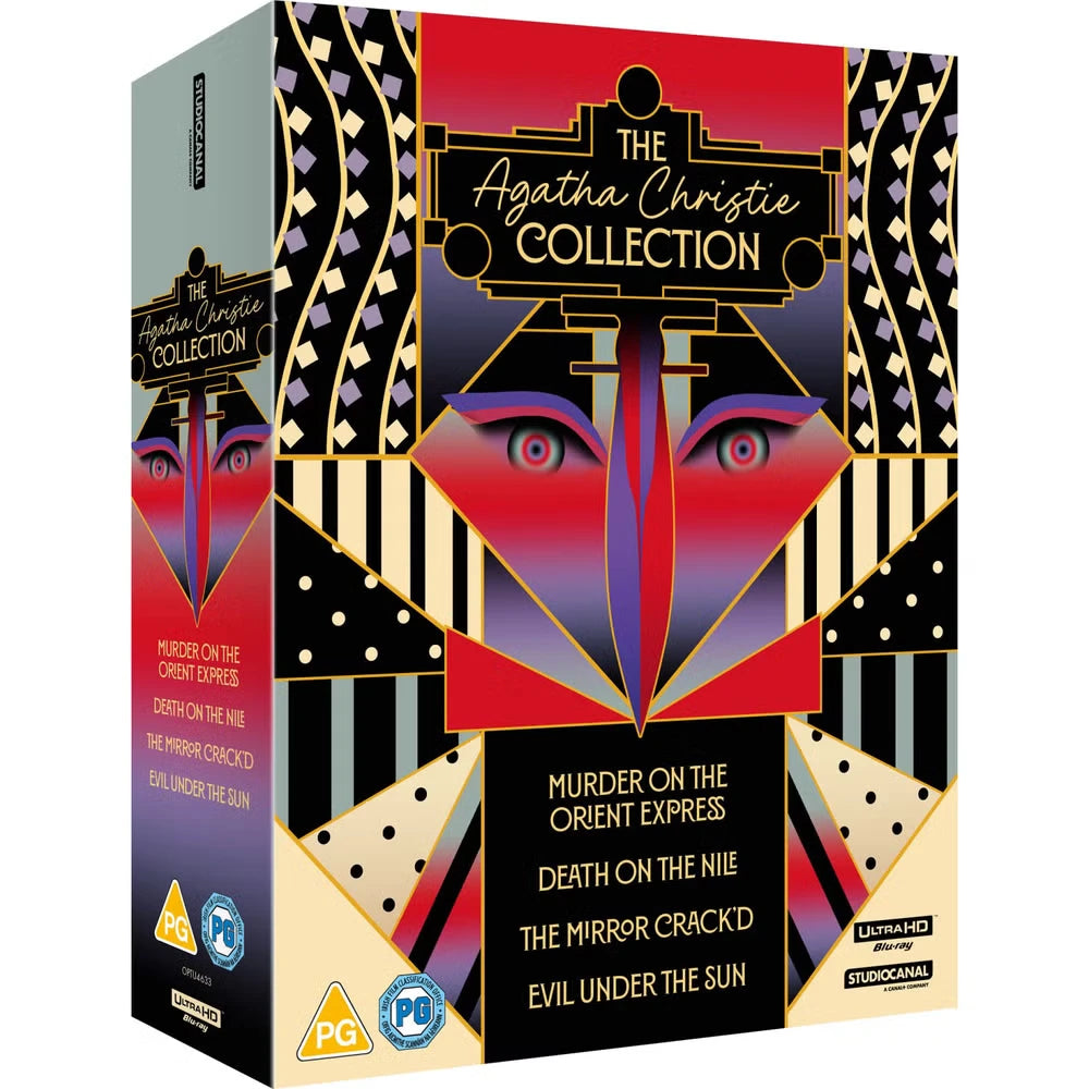 3D art of The Agatha Christie Collection (UK Import) [4K Ultra HD Set]