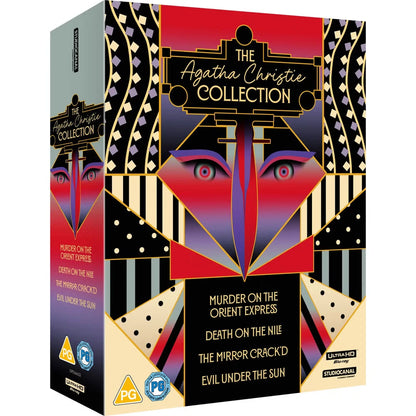3D art of The Agatha Christie Collection (UK Import) [4K Ultra HD Set]