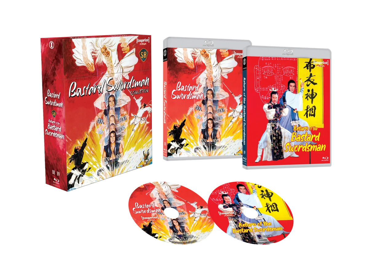 Box contents of Bastard Swordsman Collection (1983 - 1984) Limited Edition Hardbox [Blu-ray] (Australian Import)
