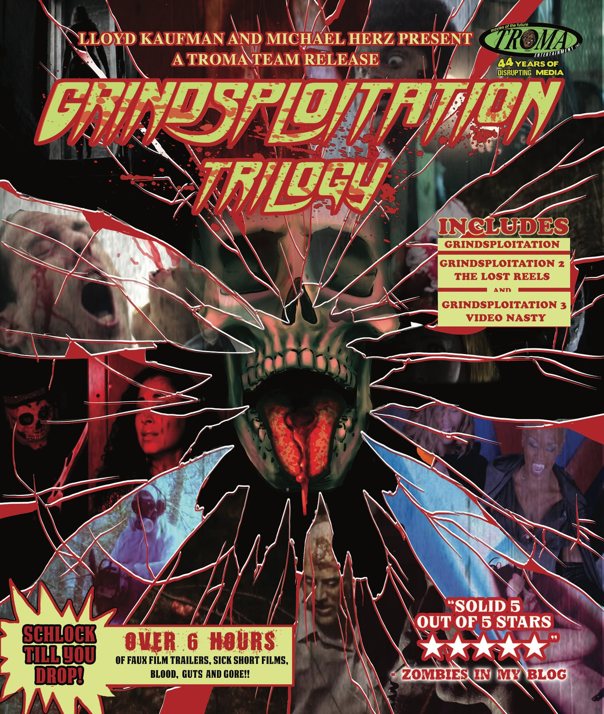 Front cover of Grindsploitation Trilogy [Blu-ray]