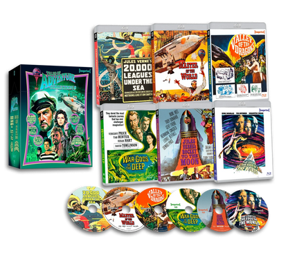 Box contents of Tales Of Adventure: Collection 8 (1916 - 1971) Limited Edition Hardbox [Blu-ray] (Australian Import)
