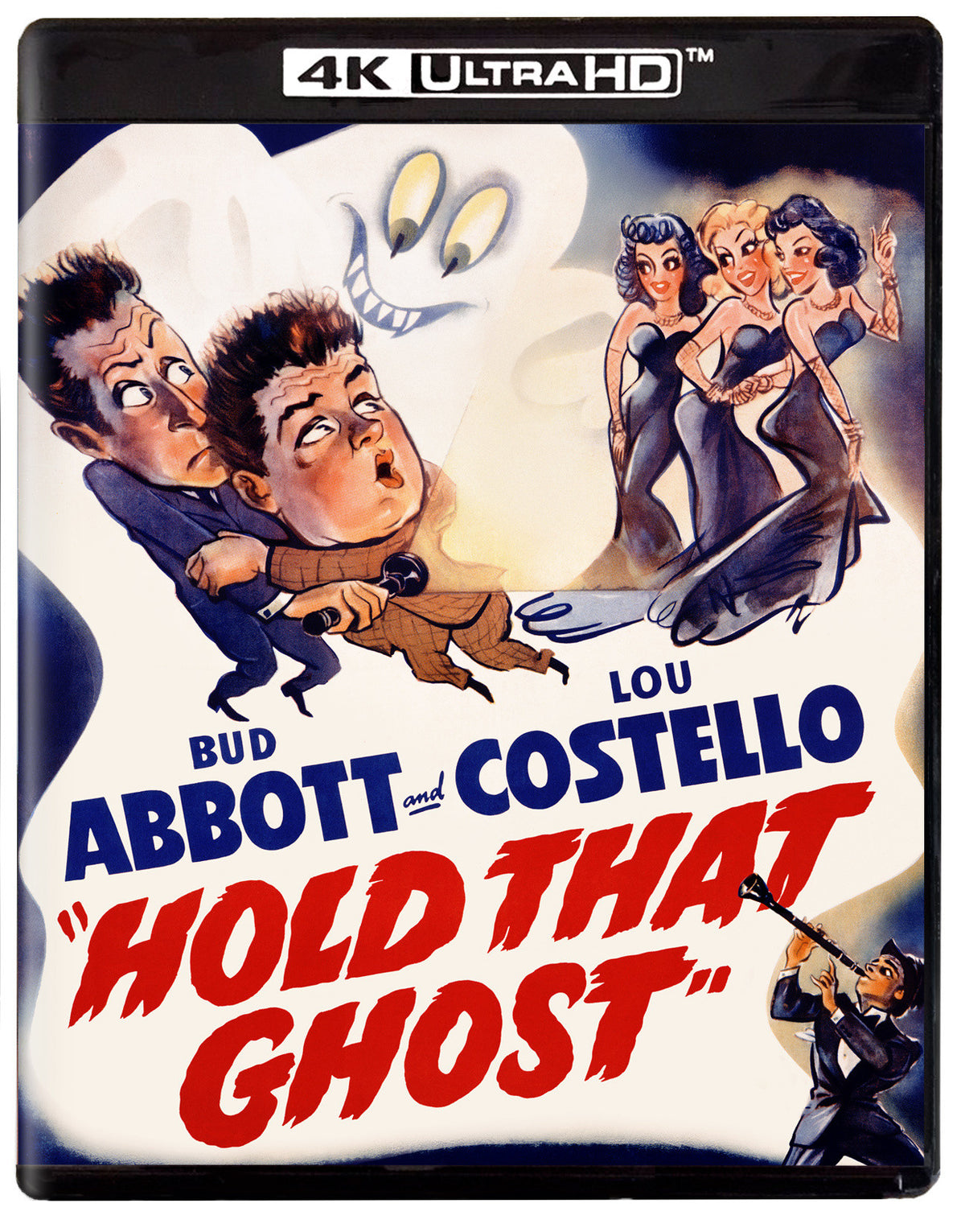 Front cover of Hold That Ghost [4K Ultra HD]