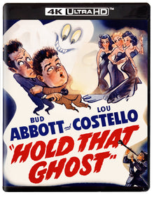 Front cover of Hold That Ghost [4K Ultra HD]