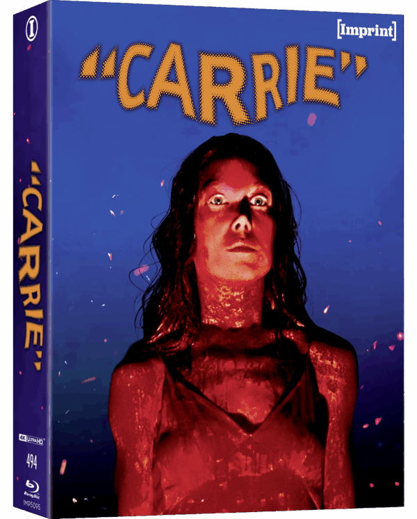 3D art of Carrie (1976) Lenticular Hardcase [4K Ultra HD + Blu-ray] (Australian Import)