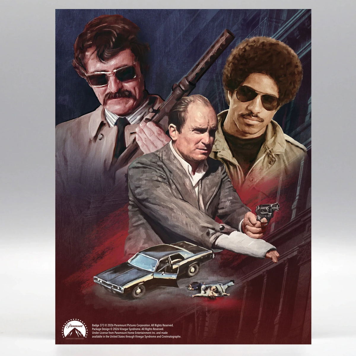 Back cover of Badge 373 [Blu-ray]