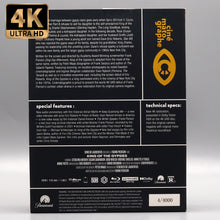 Back slipcase 1 of King of the Gypsies [4K Ultra HD + Blu-ray Set]