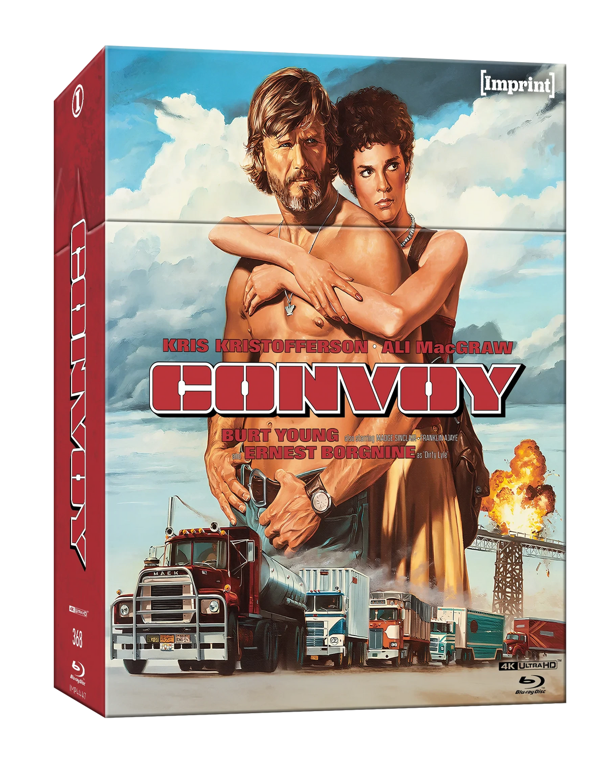 Front cover of Convoy (1978) Limited Edition Hardbox [4K Ultra HD + Blu-ray] (Australian Import)