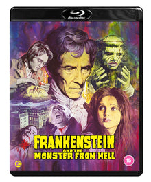 Front cover of Frankenstein and the Monster From Hell (UK) [Region B Blu-ray]