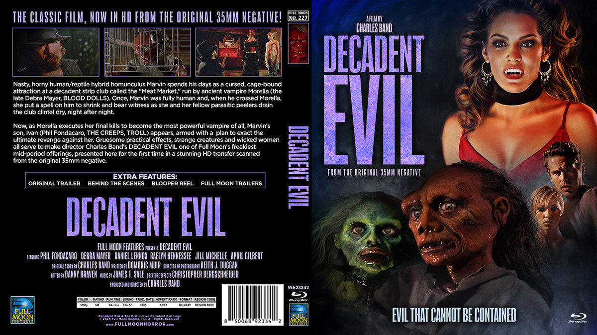 Packshot art of Decadent Evil (Remastered) [Blu-ray]