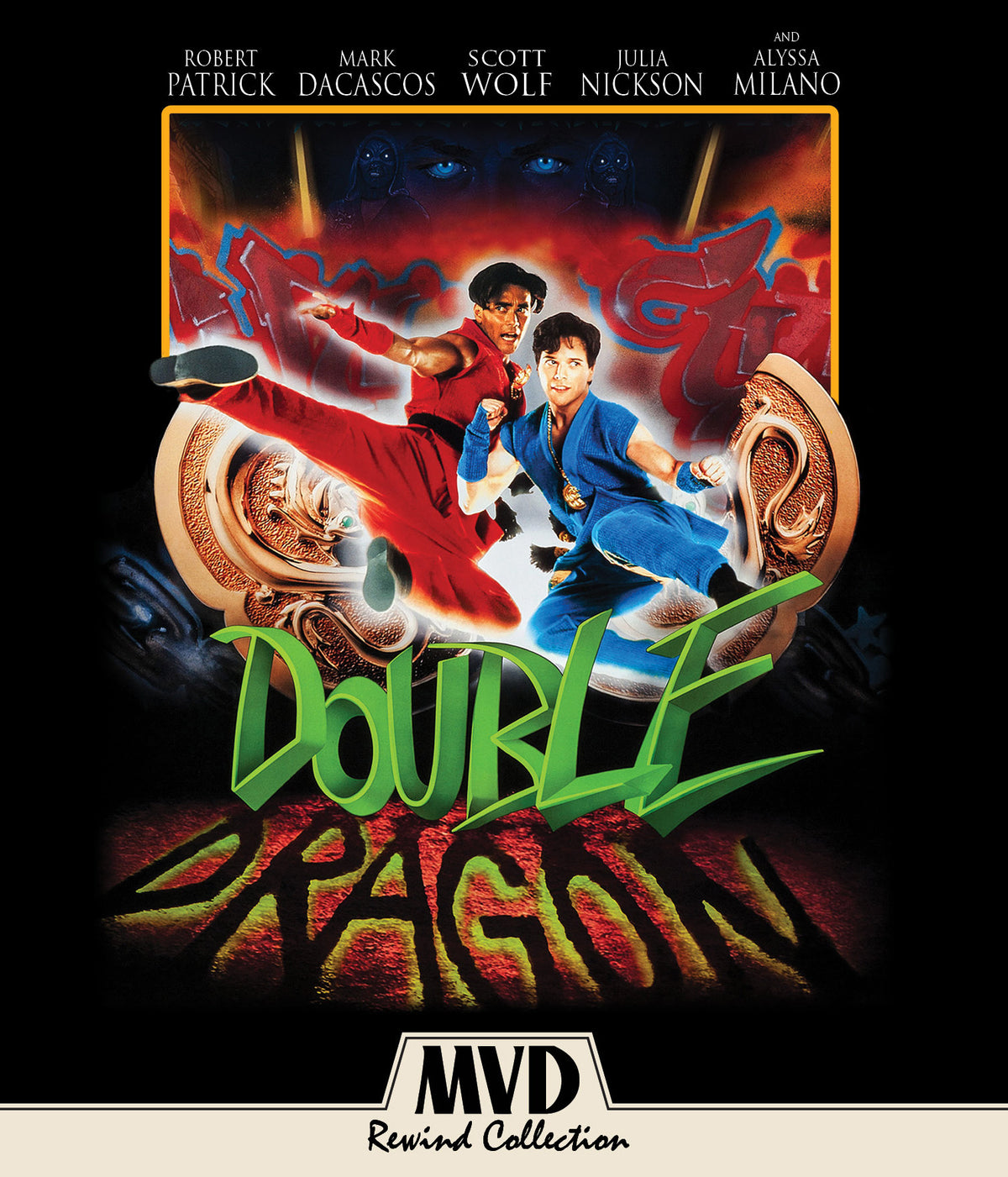Front cover of Double Dragon [Collector's Edition] [Blu-ray + DVD]