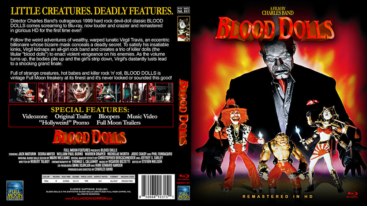 Packshot art of Blood Dolls (Remastered) [Blu-ray]