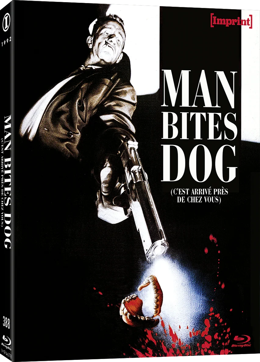 Front cover of Man Bites Dog (1992) Limited Edition [Blu-ray]