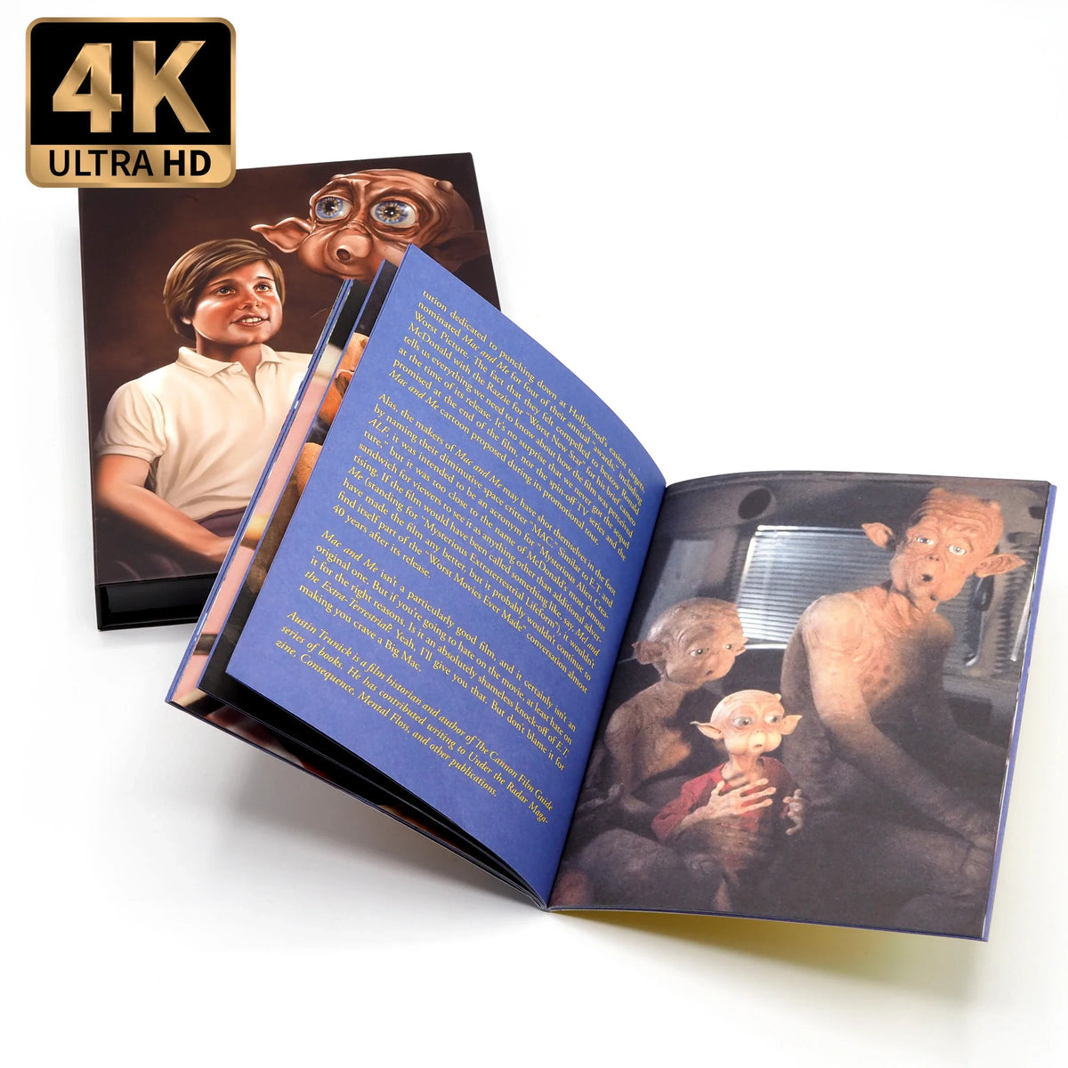 Open included booklet 1 of Mac and Me [4K Ultra HD + Blu-ray Set]