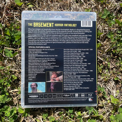 Back case of The Basement: Horror Anthology 3-Disc Set (1989) [Blu-ray]