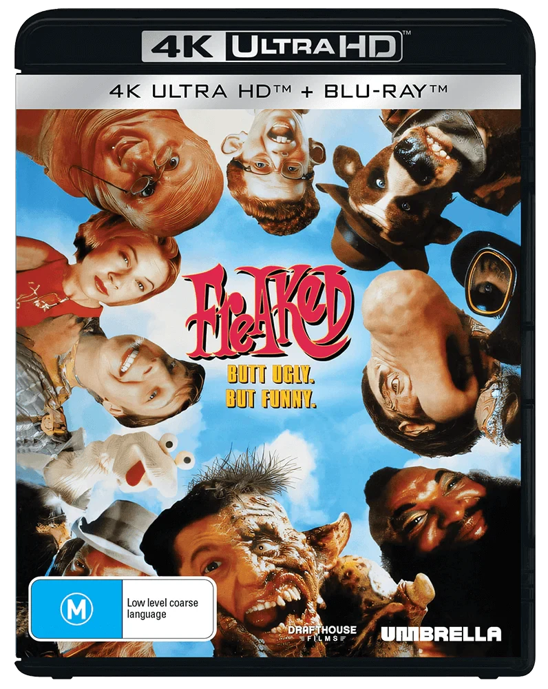 Front case of Freaked (1993) [4K Ultra HD + Blu-ray]