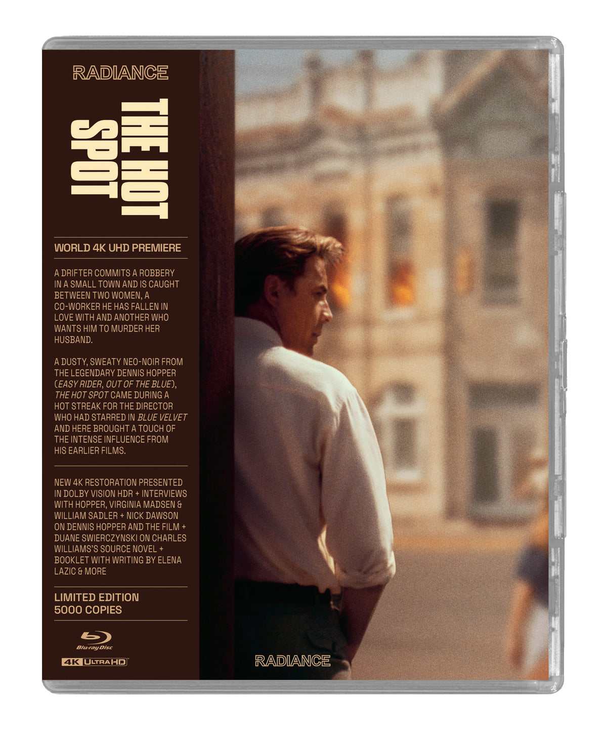 Front cover of The Hot Spot (Limited Edition) [4K Ultra HD + Blu-ray]