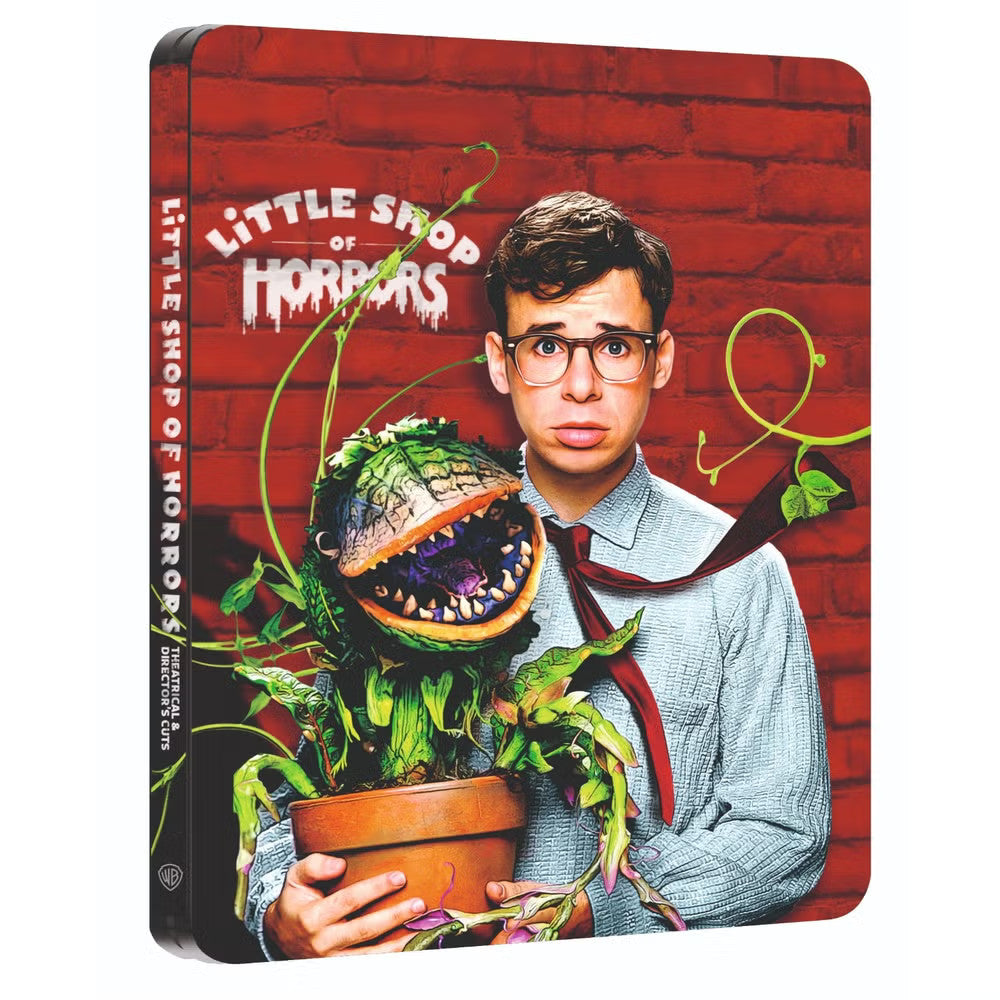 Front cover of included steelbook of Little Shop of Horrors Limited Collector’s Edition [4K Ultra HD + Blu-ray] (UK Import)