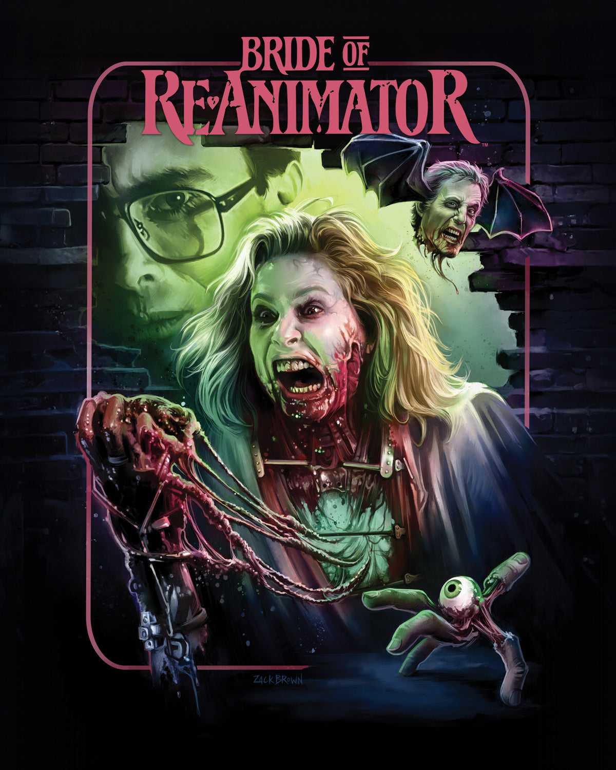 Front cover of Bride of Re-Animator Standard Edition [4K Ultra HD + Blu-ray]