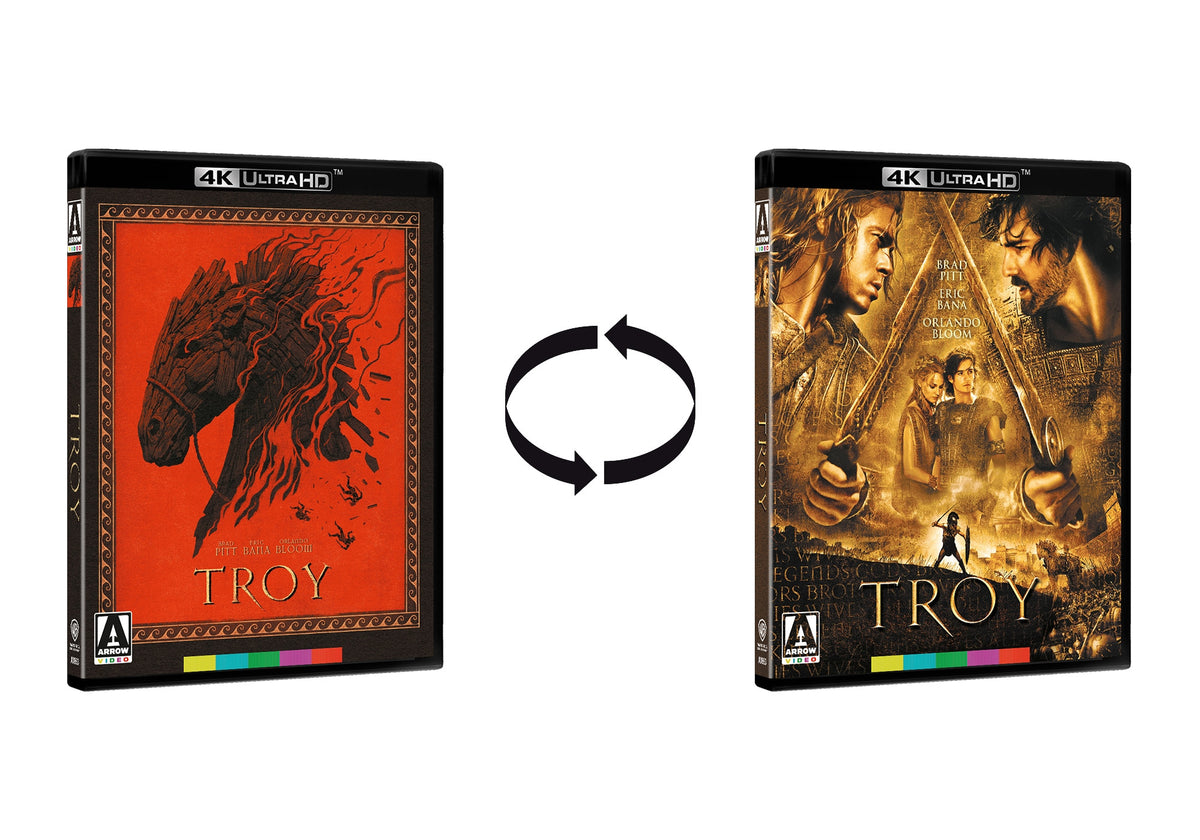 Reversible cover of Troy Limited Edition [4K Ultra HD]