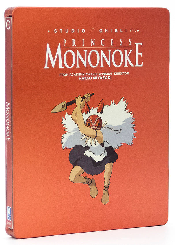Front cover of Princess Mononoke Limited Edition Steelbook [Blu-ray + DVD]
