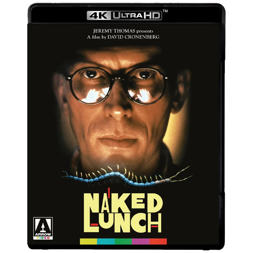 Reversible cover of Naked Lunch (UK Import) [4K Ultra HD]