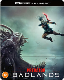 Front cover of Predator: Badlands Limited Edition Steelbook (UK Import) [4K Ultra HD + Region B Blu-ray]