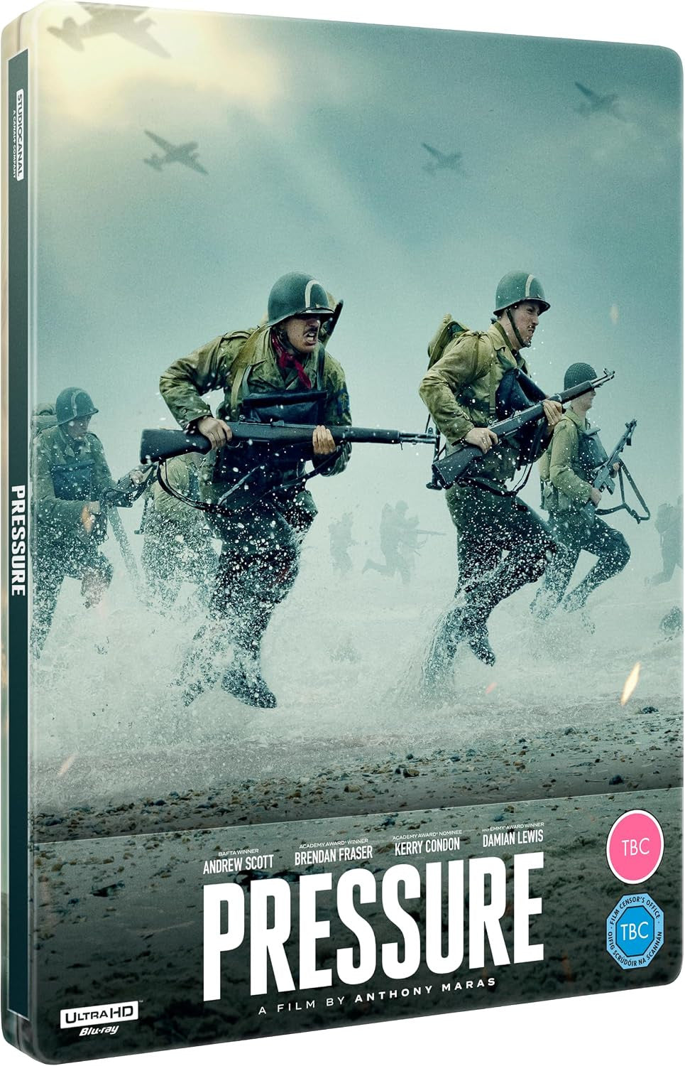 Front cover of Pressure (2026) Limited Edition Steelbook (UK Import) [4K Ultra HD]