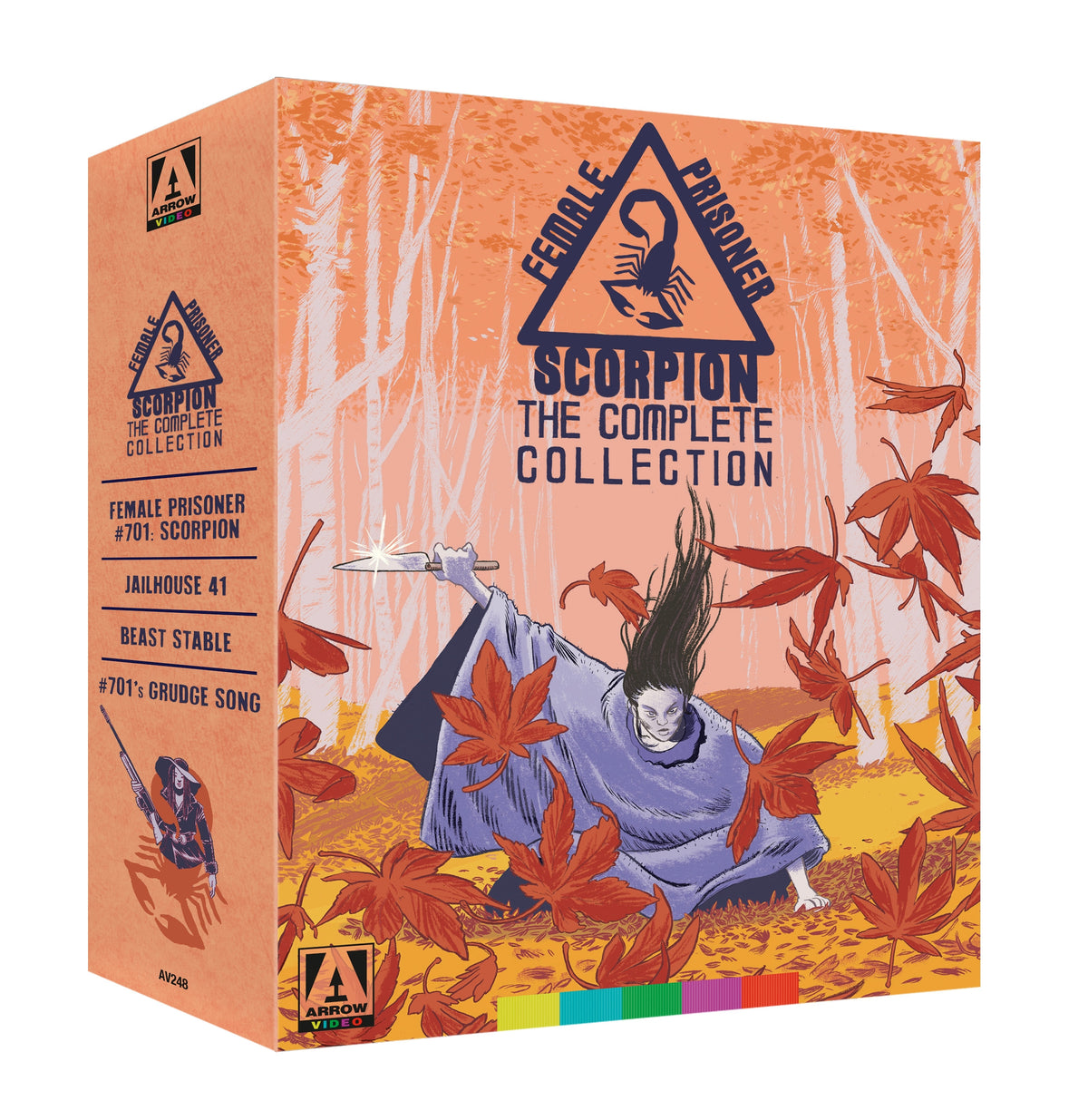 3D art of Female Prisoner Scorpion: The Complete Collection (Standard Box Set) [Blu-ray]