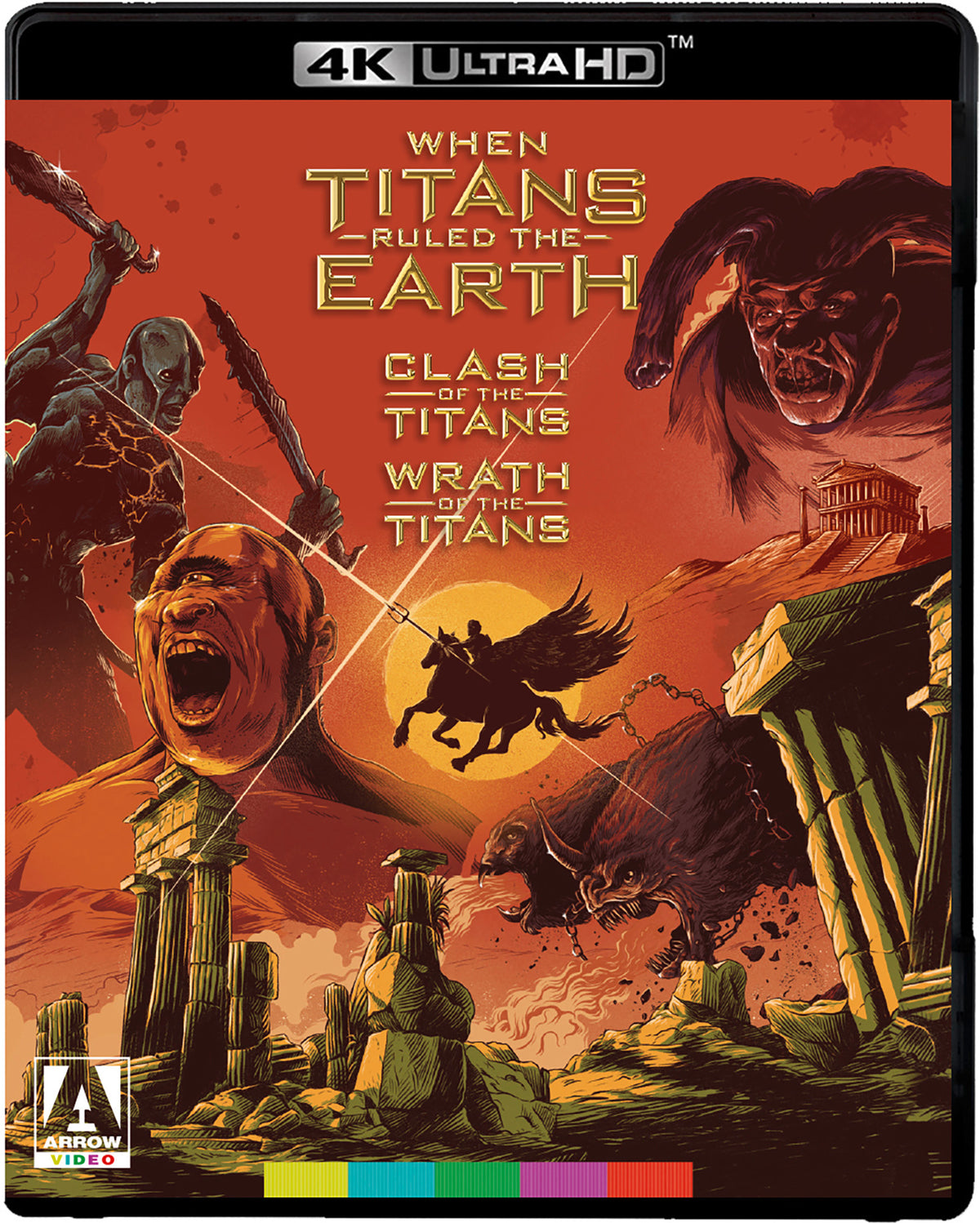 Front cover of When Titans Ruled The Earth (Standard Edition) [4K Ultra HD]