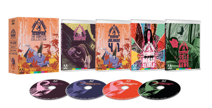 Box contents of Female Prisoner Scorpion: The Complete Collection (Standard Box Set) [Blu-ray]