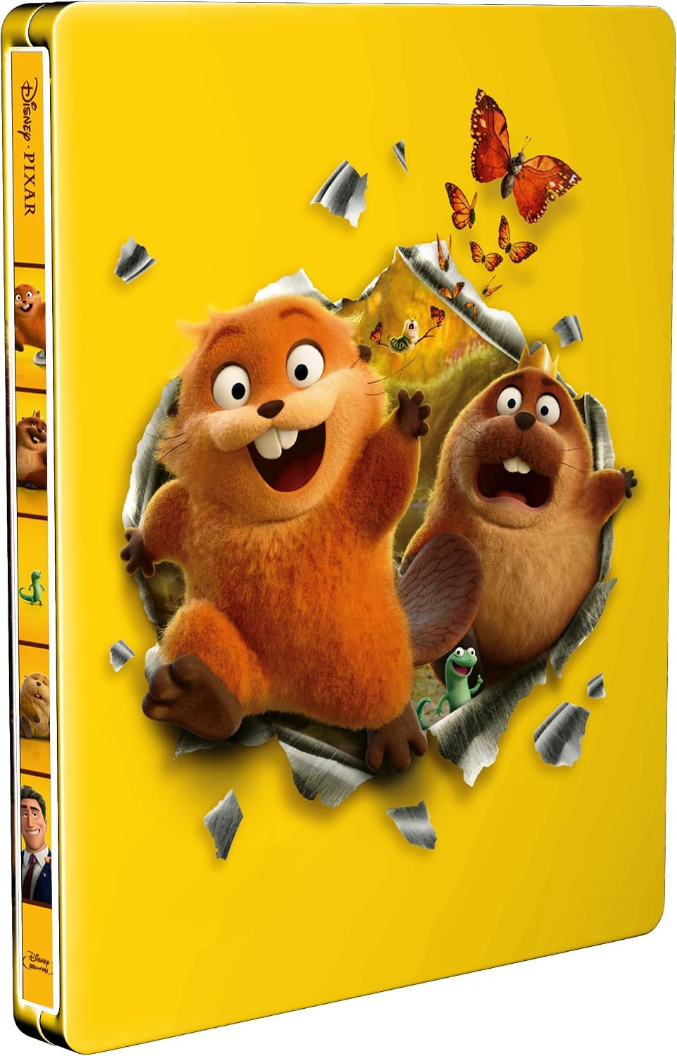 Full front cover of Hoppers Limited Edition Steelbook (UK Import) [4K Ultra HD + Blu-ray]