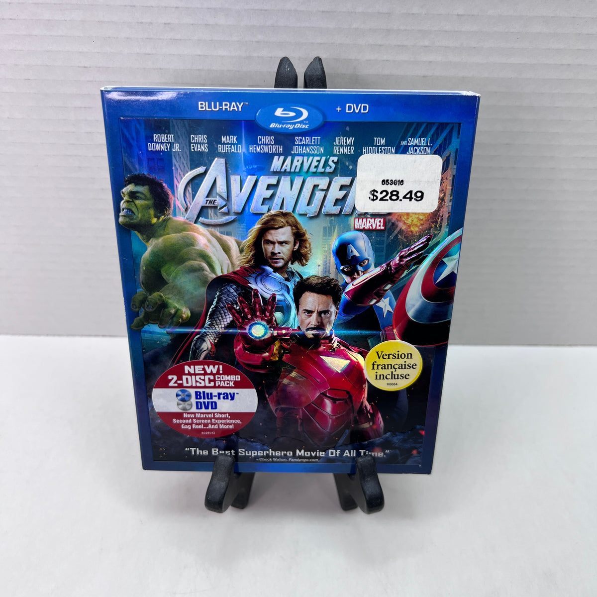Front cover of Pre-Owned | Marvel’s The Avengers [Blu-ray]