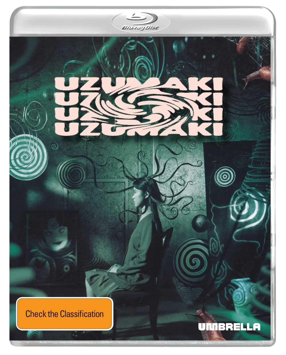 Front case of Uzumaki AKA Spiral (2000) [Blu-ray]