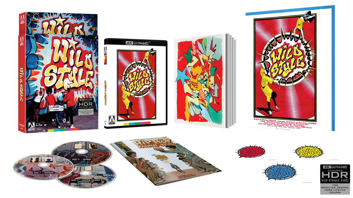 Box contents of Wild Style [Limited Edition] [4K Ultra HD]