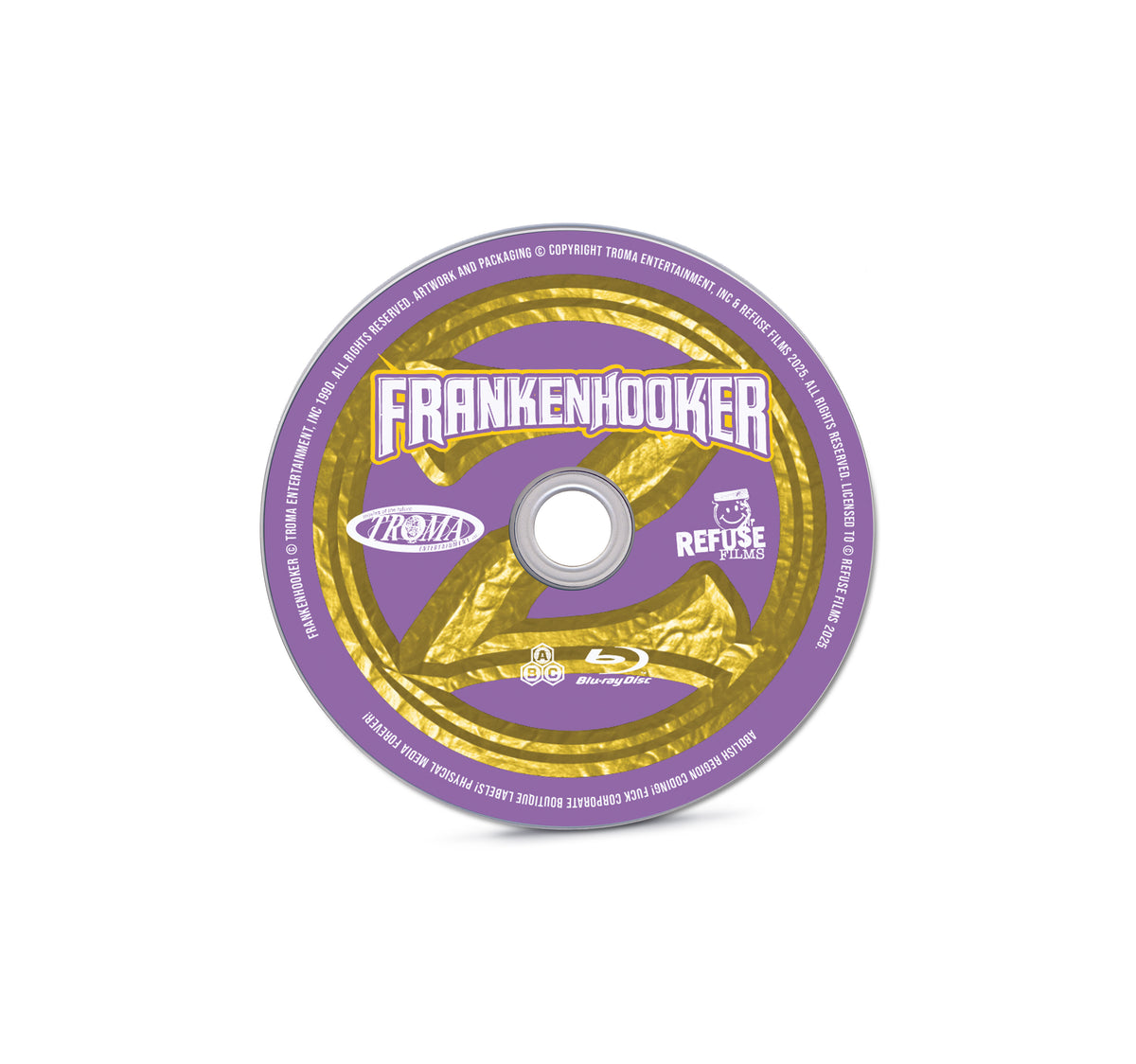 Disc artwork of Frankenhooker [Region Free Blu-ray]