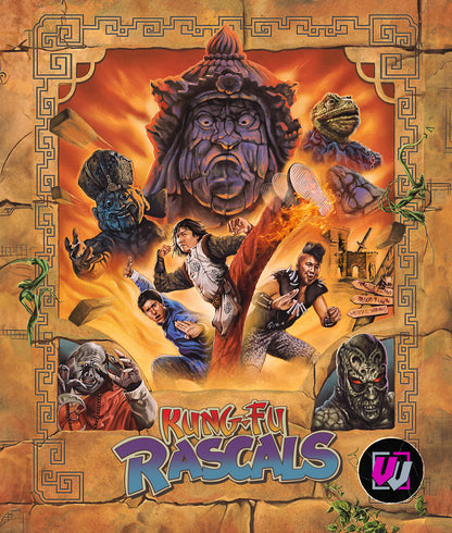 Front cover of Kung Fu Rascals [Visual Vengeance Collector's Edition] [Blu-ray]
