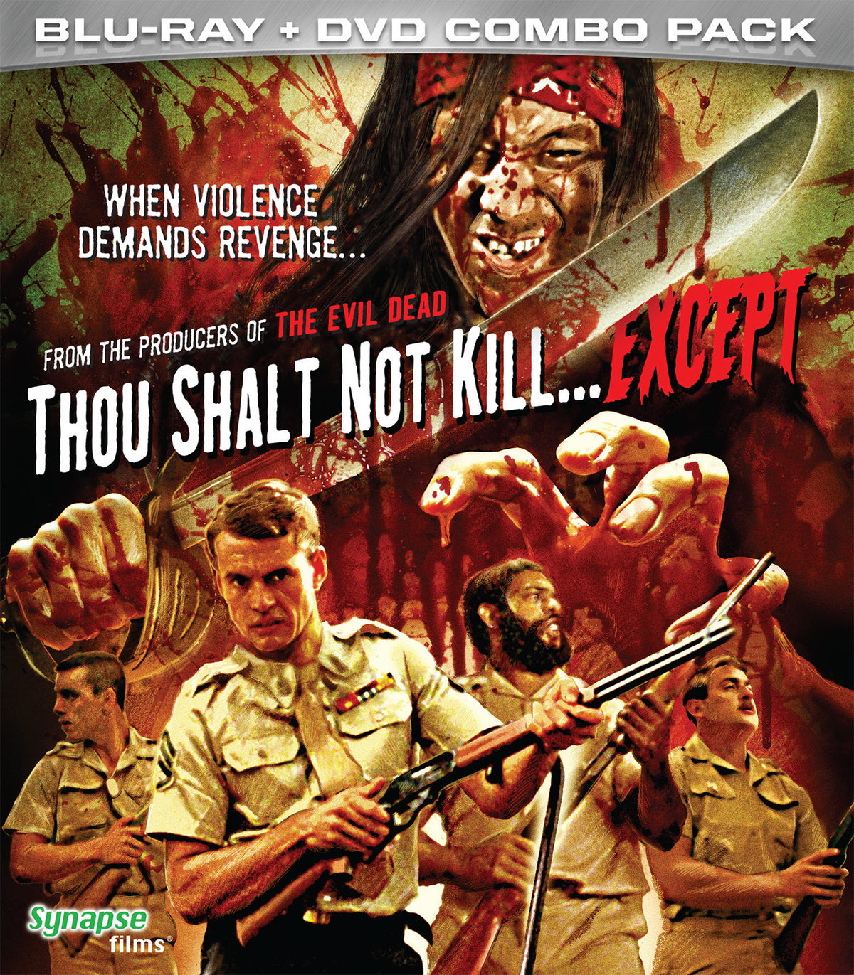 Front cover of Thou Shalt Not Kill...Except [Blu-ray + DVD]