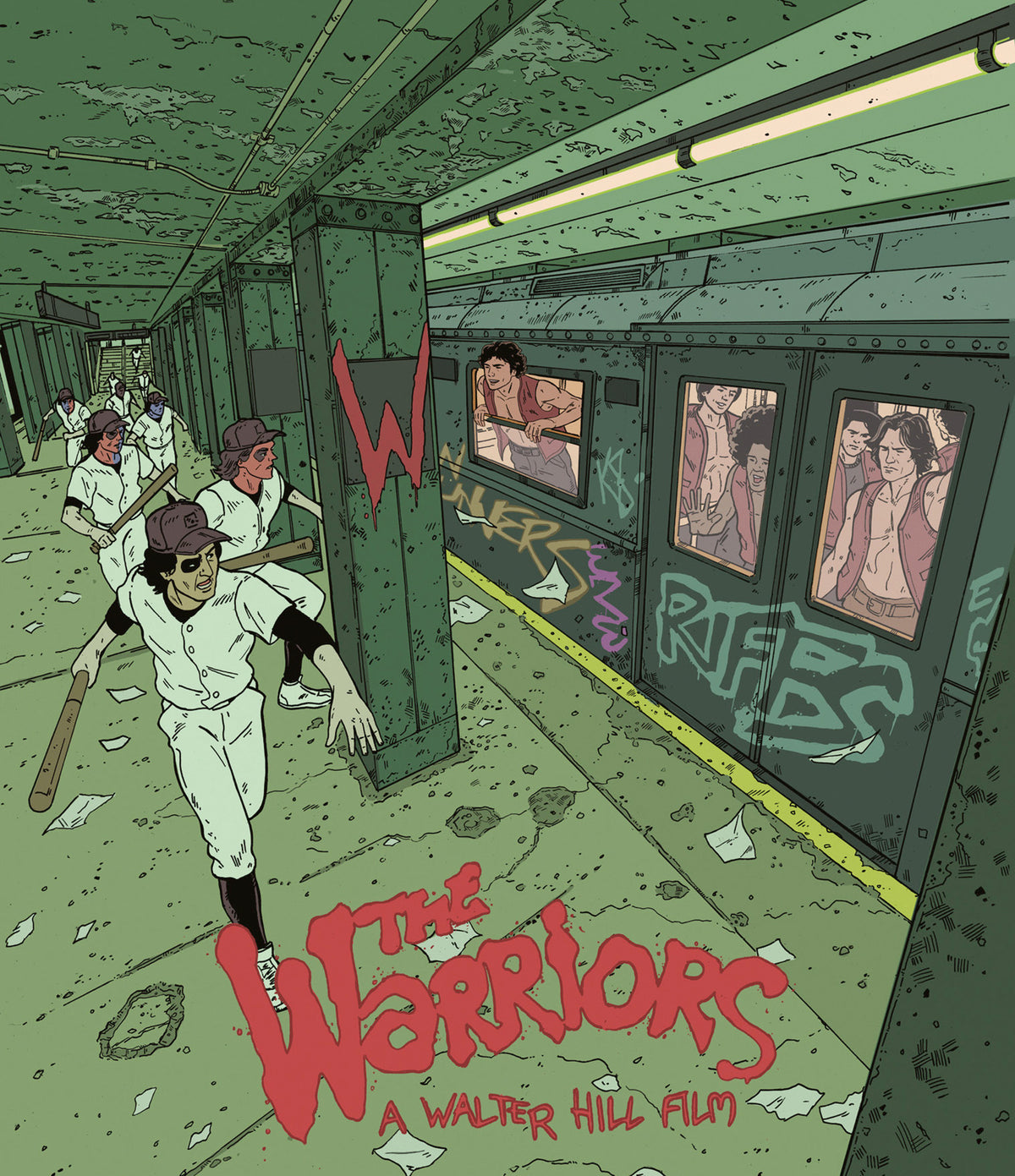 Front cover of The Warriors [Standard Edition] [4K Ultra HD]