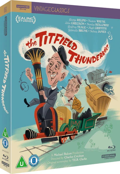 3D art of The Titfield Thunderbolt Limited Edition (UK Import) [4K Ultra HD + Region B Blu-ray]