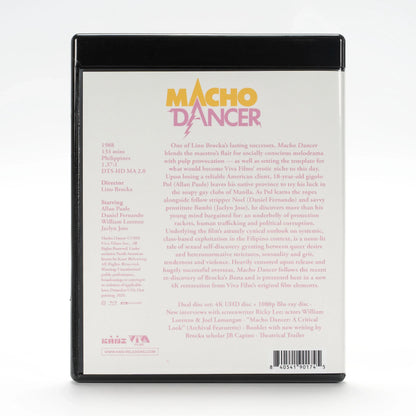 Back case of Macho Dancer [4K Ultra HD + Blu-ray]